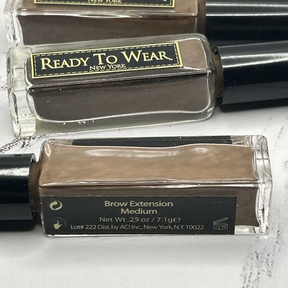 4x Ready To Wear Eye Brow Extension Fine Powder Spot Filler 0.25 oz in Medium - Picture 6 of 9